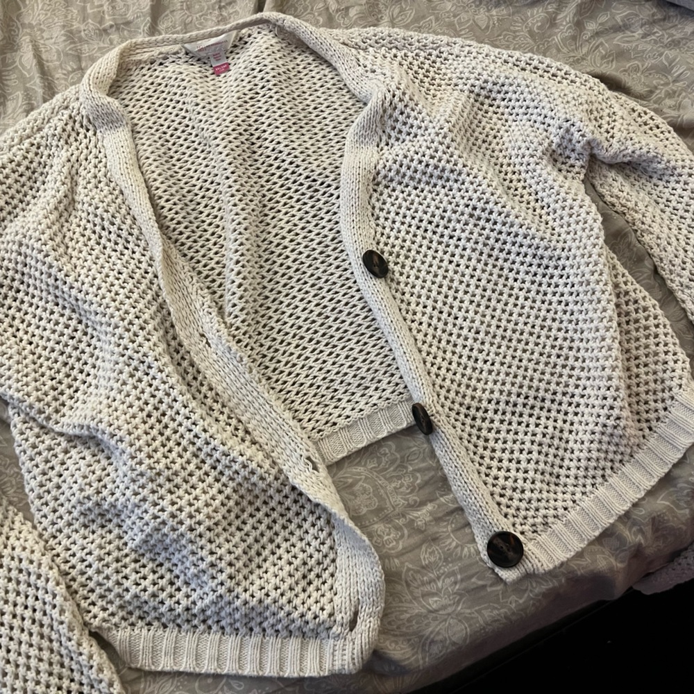 TARGET CREAM SWEATER/ CARDIGAN